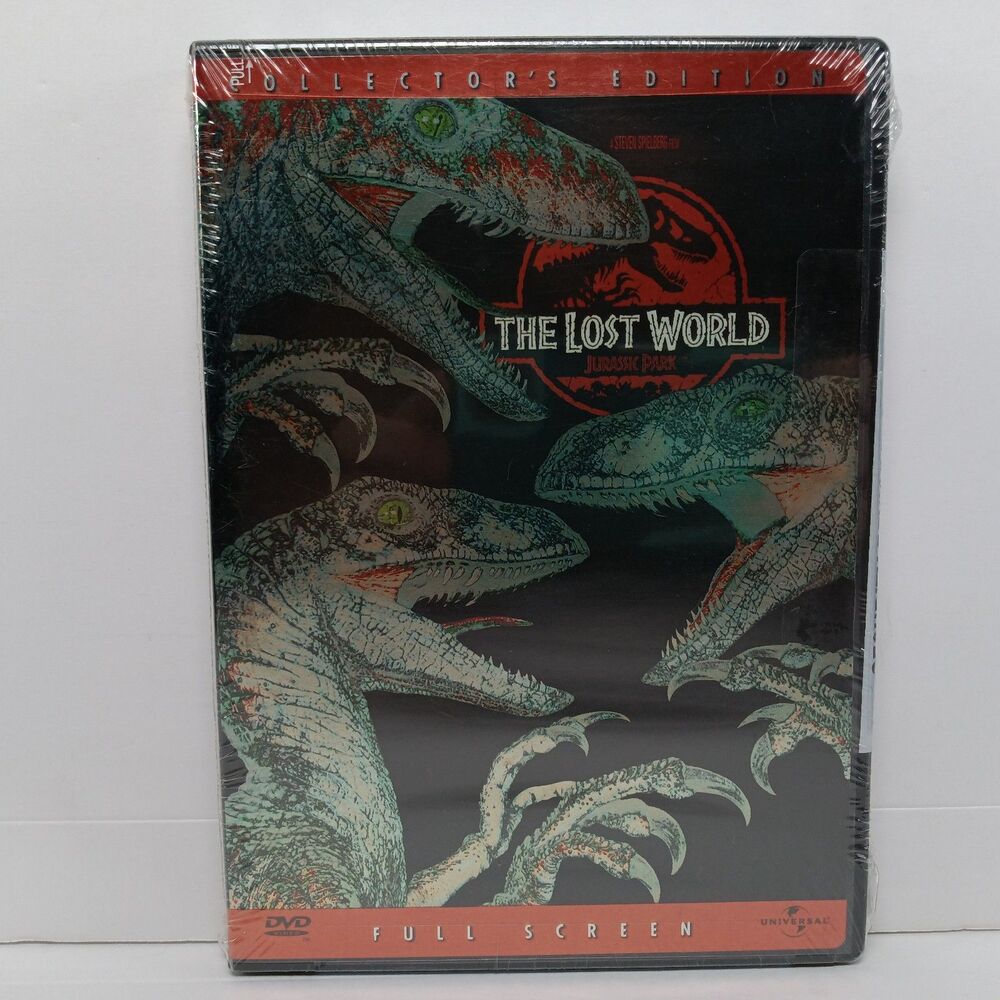 Jurassic Park The Lost World Collectors Edition Full Screen Universal DVD Video